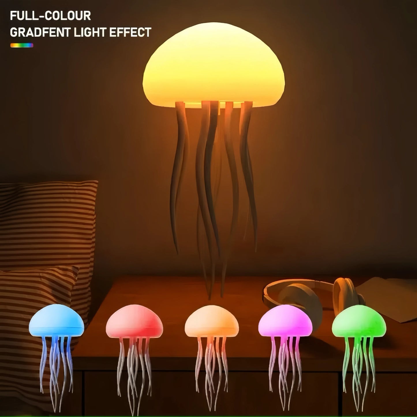 Lordana™ Jellyfish Glow Nightlight | Din beroligende værelseskammerat