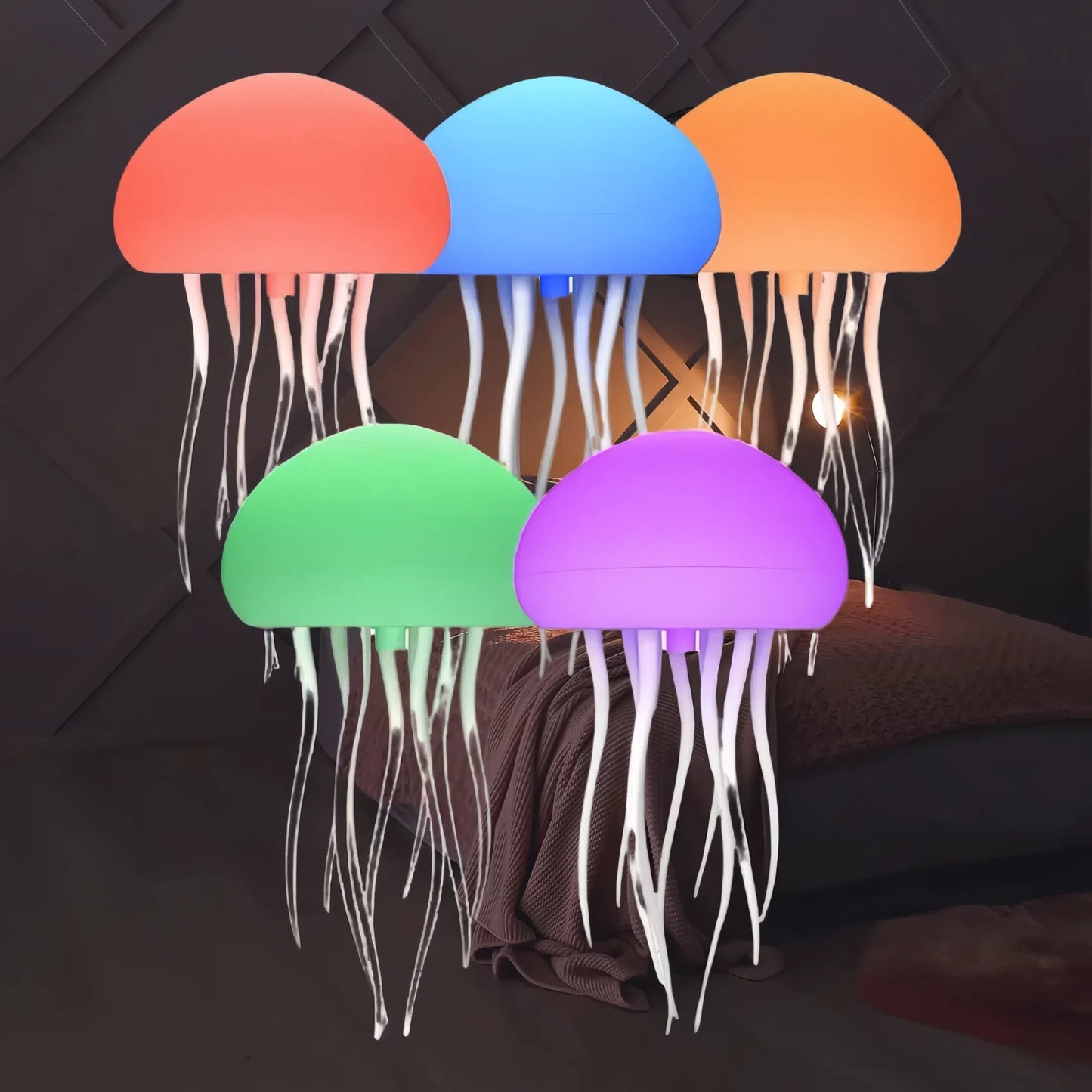 Lordana™ Jellyfish Glow Nightlight | Din beroligende værelseskammerat