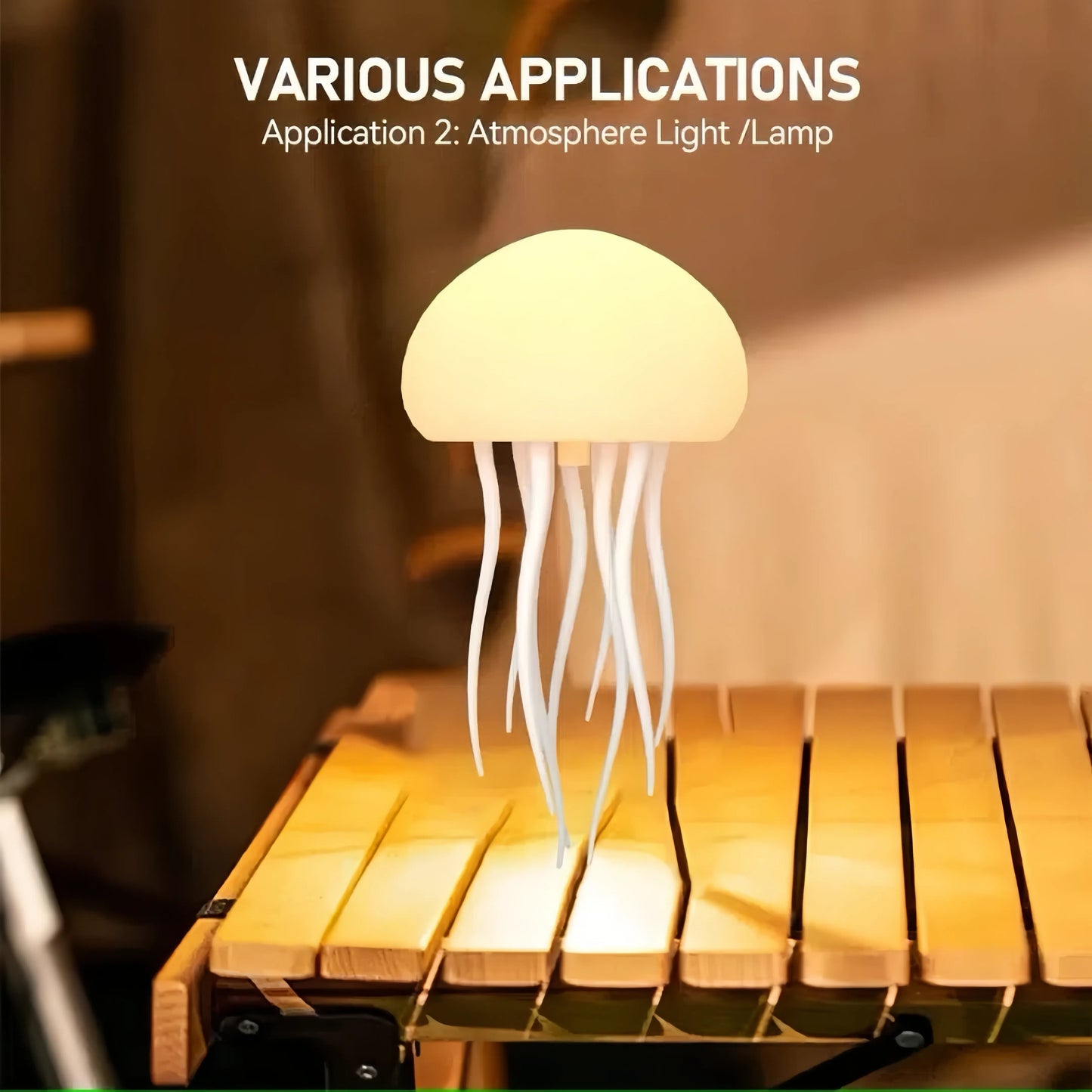 Lordana™ Jellyfish Glow Nightlight | Din beroligende værelseskammerat