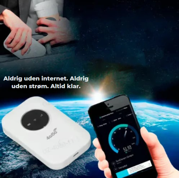 LinkBox™ Pocket Router | Altid internet – overalt