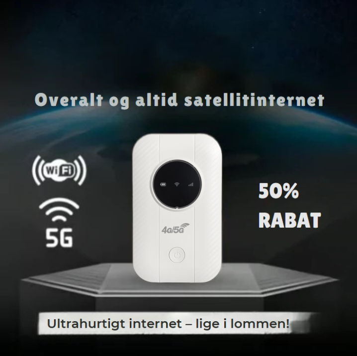 LinkBox™ Pocket Router | Altid internet – overalt