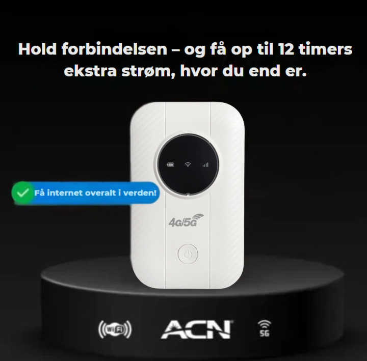 LinkBox™ Pocket Router | Altid internet – overalt