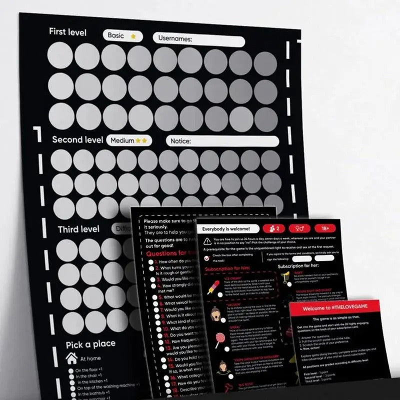 PLAKAT FOR KÆRLIGHEDSSPIL