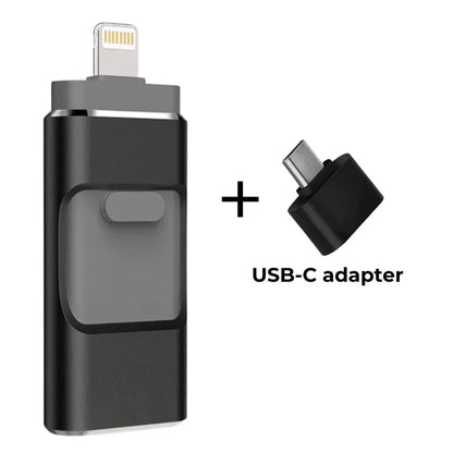 4-i-1 USB-nøgle | Lynhurtig billedoverførsel