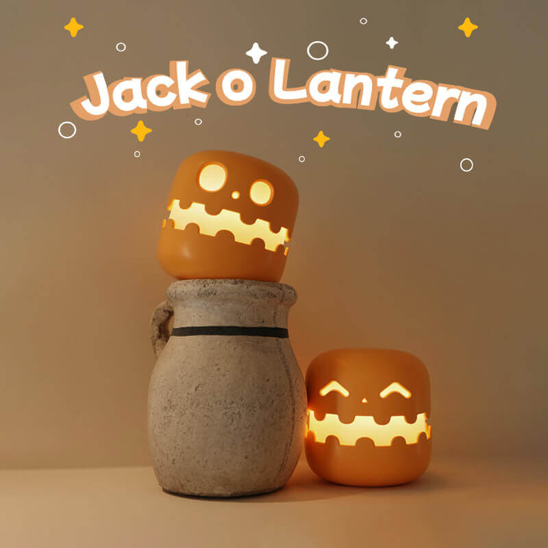 Uhyggelig Græskar Natlys | Din Halloween-essentiel! 🎃