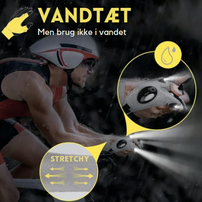 LED lommelygte vandtætte handsker