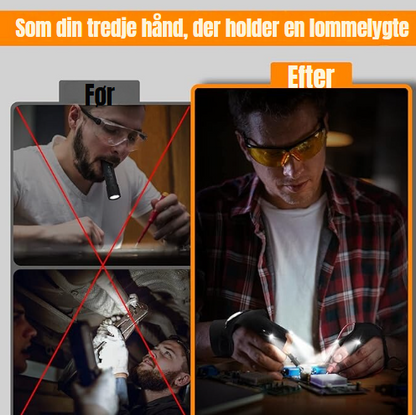 LED lommelygte vandtætte handsker