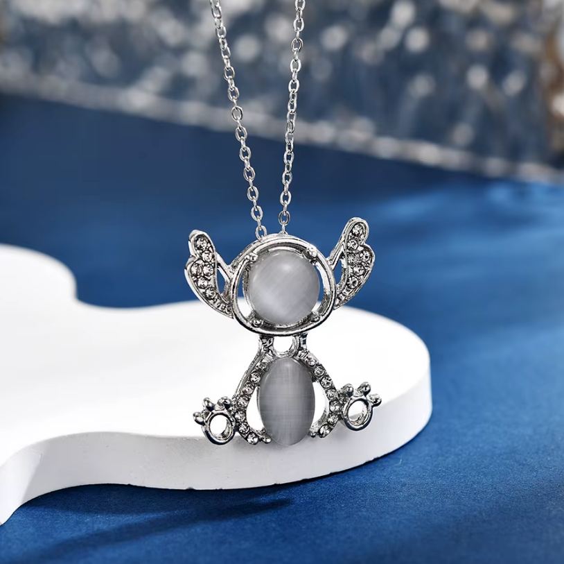 Stitch Inspired Necklace