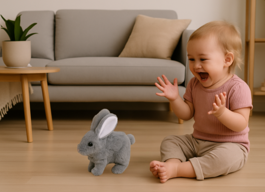 Lille Hop™ | Den realistiske kanin 1 + 1 GRATIS