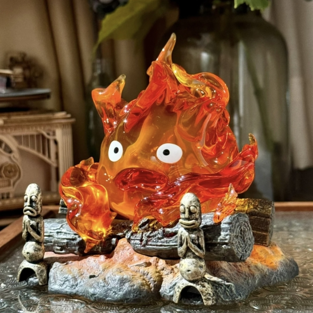 Calcifer figur lampe