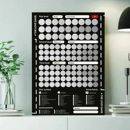 PLAKAT FOR KÆRLIGHEDSSPIL